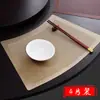 Posavasos con Forma de Ventilador de Mesa Redondo, Base para Bol Estilo Chino, Posavasos Aislante al Calor para Vajilla, Posavasos de Mesa de Lujo Ligero para Comedor, Posavasos Anti-Quemaduras, Base para Platos