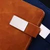 Caderno de Negócios A5 Capa de Couro Sintético PU Fecho Magnético Bloco de Notas Livro de Gravação para Reuniões de Escritório Fábrica Pode Imprimir LOGOTIPO