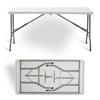 Mesa Plegable Mesa de Puesto Mesa Simple Puesto Mesa Plegable Escritorio para el Hogar Exterior Moderna Simple Moldeo por Soplado