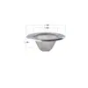 Malla de filtro de acero inoxidable tazón de cocina cesta de fregadero filtro cuenco para verduras alcantarilla basura filtro anti-atasco