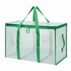 Bolsa de almacenamiento grande para mudanzas, exclusiva para uso transfronterizo, hecha de material PP grueso y plegable, adecuada para el almacenamiento de ropa, impermeable, a prueba de polvo y a prueba de humedad