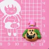 Accesorios de resina para Halloween calabaza fantasma joyería parche pegamento cremoso diy carcasa de teléfono móvil accesorios para pasador paquete de materiales