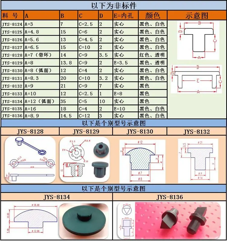 异形件尺寸图