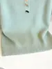 Diseño Estilo Coreano Suave y Liso Top de Punto Cuello Redondo para Mujer 2026 Nueva Temporada Camiseta Versátil de Manga Corta A11165