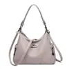 Bolso de Estilo Transfronterizo de Alta Gama 2024 Nuevo Bolso de Moda Europeo y Americano para Mujer Bolso Cruzado con Textura de Costura Hombro de Moda Bolso de Mano