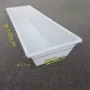 Novo comedouro plástico espessado para ovelhas, cocho plano para beber e se alimentar para gado e ovelhas, comedouro para leitões, cocho de armazenamento