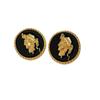 Aretes de Diamantes Vintage Medievales Elegantes Aretes Estilo Corte de Moda Aretes Colgantes Aretes de Lujo Ligero de Alta Gama