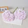 Flores Artificiais, Hortênsias Frescas, Decoração Suave para Casa Sala de Estar Hotel Projeto Decoração de Casamento Adereços, Flores Artificiais de Hortênsia