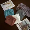 Cuecas boxer finas de seda gelada para homens no verão, roupas íntimas largas e respiráveis, shorts de quatro pontas para homens em novo estilo com toque refrescante