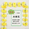 Flores para o Festival Qingming de Limpeza de Túmulos, Flores Artificiais para Oferendas em Túmulos, Suprimentos para Memorial, Flores para Lápides, Crisântemos Artificiais, Buquês de Flores Plásticas