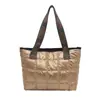 Bolsas de Moda Verão 2025 Bolsas Femininas Bolsas Transversais Estilo Coreano Bolsas de Algodão Bolsas de Ombro Bolsas de Mão Bolsas Grandes de Xadrez