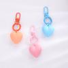 Chaveiro Coração Boneca Pingente de Bolsa Joia Pingente Tinta de Borracha Fosca Amor airpods Estojo de Fone de Ouvido Pendurado