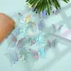 Adesivos de Parede Borboleta Colorida Oca 3D de Alta Qualidade Adesivos de Geladeira Decoração de Parede de Fundo para Casa Adesivos de Borboleta Criativos DIY