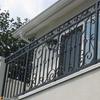 Suministro de fabricantes nueva valla residencial para balcón con recubrimiento de plástico barandilla de acero cincado seguridad barandilla de acero cincado valla para balcón