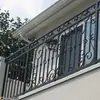 Grades de Segurança de Aço Galvanizado para Varanda Grades Personalizadas Nova Pintura em Spray Cerca de Varanda para Condomínio Grade de Aço Galvanizado