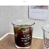 Vaso de cristal vaso de cristal vaso de agua de cristal gran capacidad verano portátil hombres mujeres estudiantes deportes vaso portátil