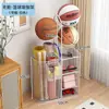 Cesta de Almacenamiento para Esterillas de Yoga, Estante de Almacenamiento para Equipos Deportivos y de Fitness en Casa, Estante de Almacenamiento Doméstico para Rellenar Espacios para Bádminton y Baloncesto