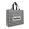 Bolsas de tela no tejida personalizadas para ropa de mujer, bolsas de alta gama para prendas de vestir, gran capacidad, engrosadas, venta al por mayor con impresión de logotipo