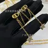 Pendientes Seiko D de Alta Calidad con Borla de Letra Cd, Completamente Diamantados, Estrella de Cinco Puntas, Pendientes Dulces para Mujer, Venta Directa de Fábrica