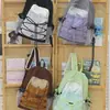 2026 Nueva Mochila Deportiva Casual Bloque de Color Mochila de Senderismo Retro Ligera Deportes al Aire Libre Estudiante Mochila Escolar
