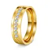Anel Giratório com Textura para Alívio de Estresse Cruzado para Mulheres Anel com Inlay de Diamante Conjunto de Joias