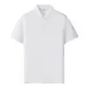 Camisas Polo de Verão Customizadas com Manga Curta, 40 Fios de Algodão Mercerizado de Fibra Longa, para Equipe de Gerenciamento e Funcionários da Dji