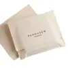 Bolsa Ecológica de Lona Original Personalizada pelo Fabricante Embalagem para Joias Bolsa para Armazenamento de Artigos de Higiene Pessoal de Viagem Carteira com Cinto Bolsa de Lona