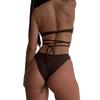 Traje de baño deportivo ruso caliente 2024 para mujer, bikini de dos piezas sexy para playa