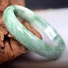 Pulsera de Jade Natural al por Mayor Pulsera de Jade Verde de Guizhou Pulsera de Flor Flotante de Jade Blanco Brazalete de Jade Una Pieza Dropshipping
