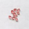 Acessórios para Joias DIY Retro 6*9mm Gota d'Água Pequena Estilo Antigo Material para Presilha de Cabelo Pingente de Gota d'Água de Vidro