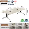 Nueva mesa de conferencias rectangular plegable, escritorio para oficina de personal, mesa modular de capacitación para instituciones educativas, mesa de comedor para el hogar