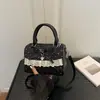 Bolso bandolera de encaje fresco para mujer 2026 nuevo de moda de verano elegante con lunares para el trabajo y los desplazamientos