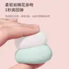 Pacote com 3 Mini Esponjas de Pó Cushion Beauty Egg Não Absorve Base Líquida Maquiagem Q-Elástica Uso Duplo Seco e Úmido Economiza Pó Aplicação Rápida de Maquiagem