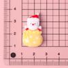 10 accesorios de resina DIY de Navidad brillantes de dibujos animados, joyería hecha a mano, horquilla, funda para teléfono, taza de agua, tocado, venta al por mayor