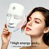 Dispositivo de Rejuvenecimiento Fotofacial Mascarilla de Belleza Transfronteriza Certificado CE Dispositivo de Mascarilla Blanqueadora Dispositivo Introductor de Mascarilla Facial de Espectro de Siete Colores
