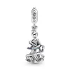 Cuentas Panjia Momento mágico de la Princesa Cenicienta charm de cuentas brillante joyería accesorios DIY pulsera