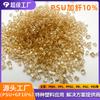 Partículas de Materia Prima de Polisulfona Reforzada con Fibra de Vidrio Resistente a Altas Temperaturas 20% 10% para PSU American Suwei Gf-120 Gf-110