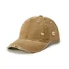 Gorra de Béisbol Dad con Agujeros Desgastados Personalizable con Logo, Bordado Versátil para Hombres y Mujeres, Sombrero Solar Retro Personalizado para Exteriores
