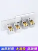Accesorios para Tendedero Ajustable de Manivela Conector de Esquina Polea Balcón Aleación de Aluminio Rodamiento Engrosado Rueda Giratoria Universal