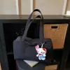 Transfronteiriça 2026 Nova Moda Retrô Tendência Nylon Grande Capacidade Pequena Bolsa Quadrada Estilo Coreano Alto Padrão Nicho Bolsa Estrangeira