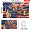Bandeira Comemorativa Personalizada Transfronteiriça Americana Mais Vendida do 250º Aniversário dos Estados Unidos 1776-2026 Declaração de Independência