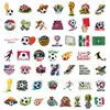 50 Peças de Adesivos de Grafite da Copa do Mundo Tema do Evento 2026 Impermeáveis para Planejador DIY Decoração de Mala Adesivos Atacado