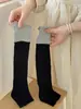 Calcetines Apilables Ioulor Estilo Coreano Bloques de Color Borde Fruncido, Finos Transpirables Sin Costuras Doble Aguja para Primavera y Verano, Calcetines sin Pie, Venta al por Mayor