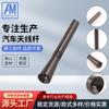 Suministro de antena de varilla de señal de radio para coche AM-708-170MM/M6 interno tornillos de accesorios plateados 2