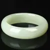 Pulsera de Jade Natural Ah Fu Pulsera de Jade Azul y Blanco Pulsera de Jade Azul Agua del Lago Qingshui Pulsera de Jade Color Huevo de Pato Jade Hetian