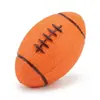 Pelota de Rugby Pequeña Naranja, Juguete para Mascotas de Goma Resistente a Mordidas, Juguete Duradero para Perros, Venta al por Mayor Personalizada de Fábrica