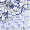 6*8mm Diamante de Cristal Forma de Abanico Planos Fondo Plano Forma Especial DIY Usables Accesorios para Uñas Joyería para Uñas Artísticas Diamante para Uñas Artísticas Venta al por Mayor