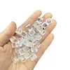 Cubos de Hielo Pequeños Transparentes de 8 mm Tokens Cuadrados Acrílicos Coloridos Piezas Indicadoras Accesorios para Juegos de Mesa Marcadores de Juegos de Mesa Indicadores