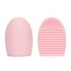 Huevo de silicona para lavar brochas de maquillaje transfronterizo, herramienta de belleza para maquillaje, huevo para limpiar brochas de maquillaje, huevo para limpiar brochas de maquillaje de belleza, venta al por mayor