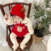 Chapéu de bebê outono e inverno chapéu de lã fofo de chifre de rena chapéu de Natal infantil desenho animado proteção de orelha chapéu quente